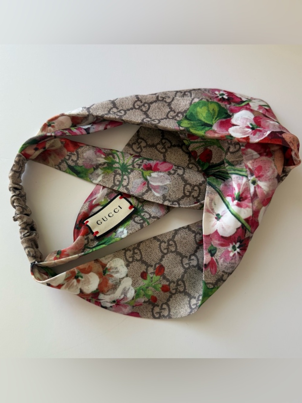 Gucci Floral Silk Headband